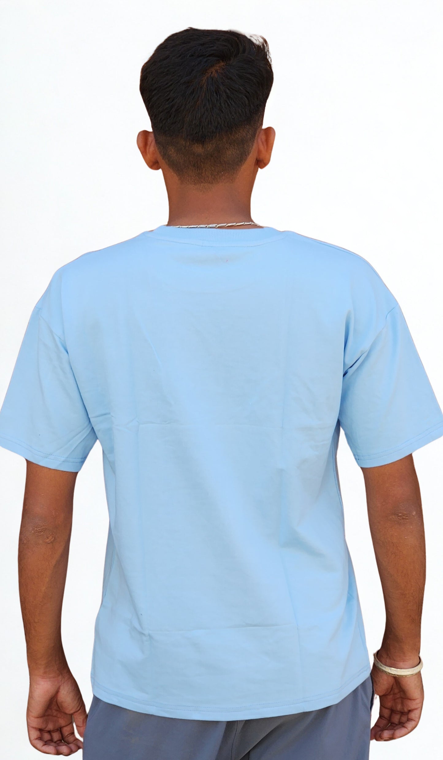 FRENCH TERRY COTTON TSHIRT