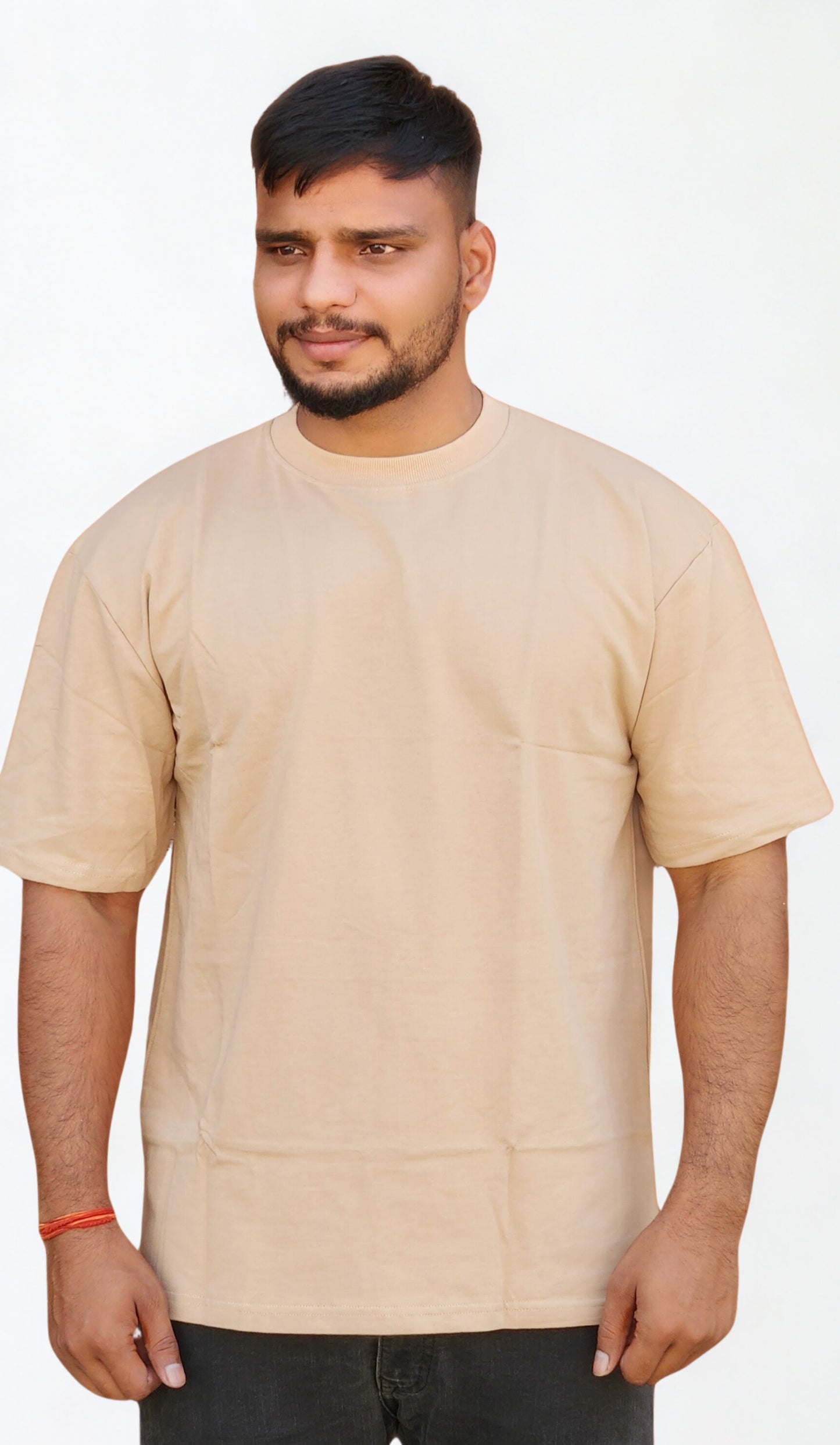 FRENCH TERRY COTTON TSHIRT