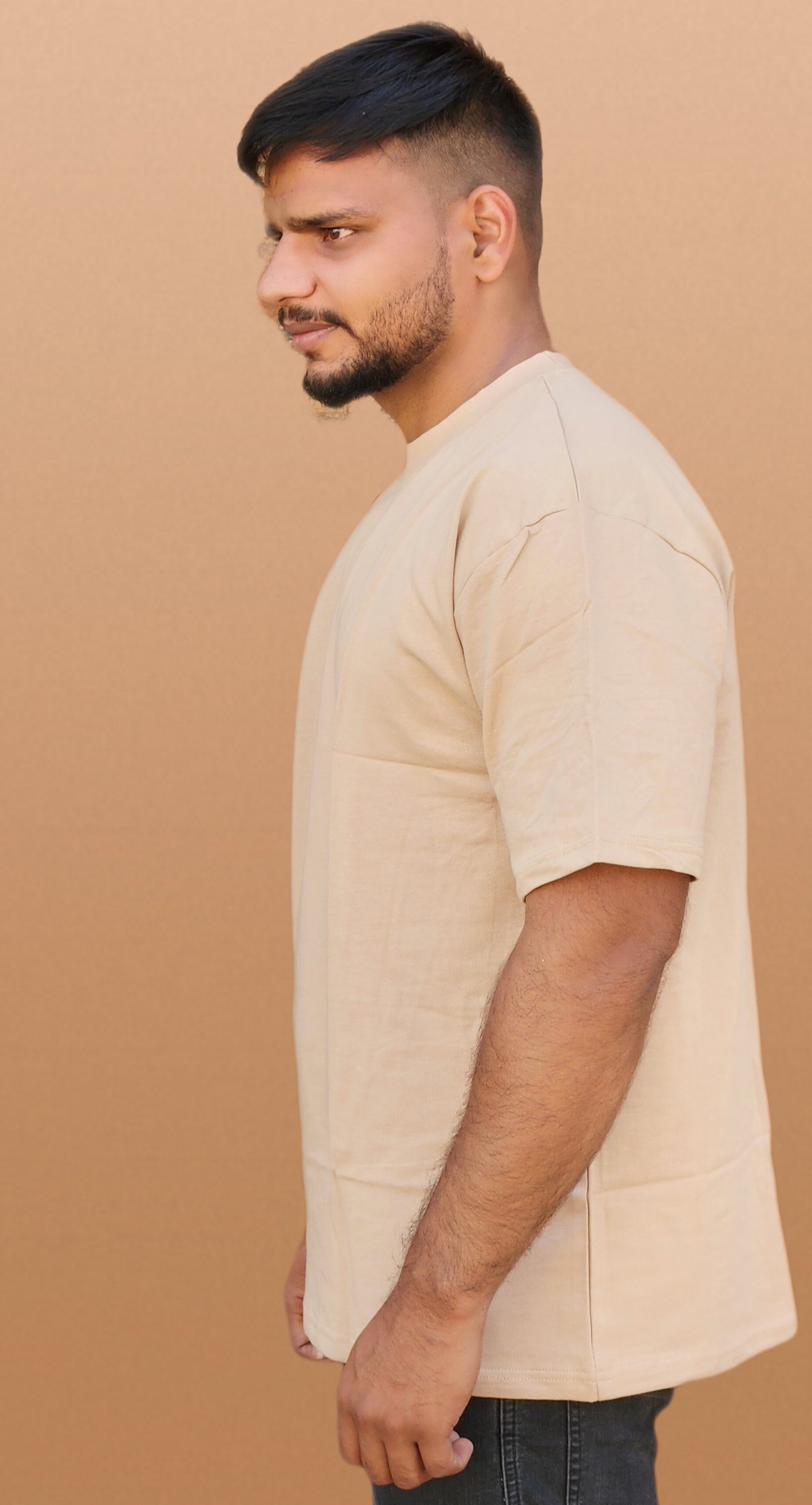 FRENCH TERRY COTTON TSHIRT