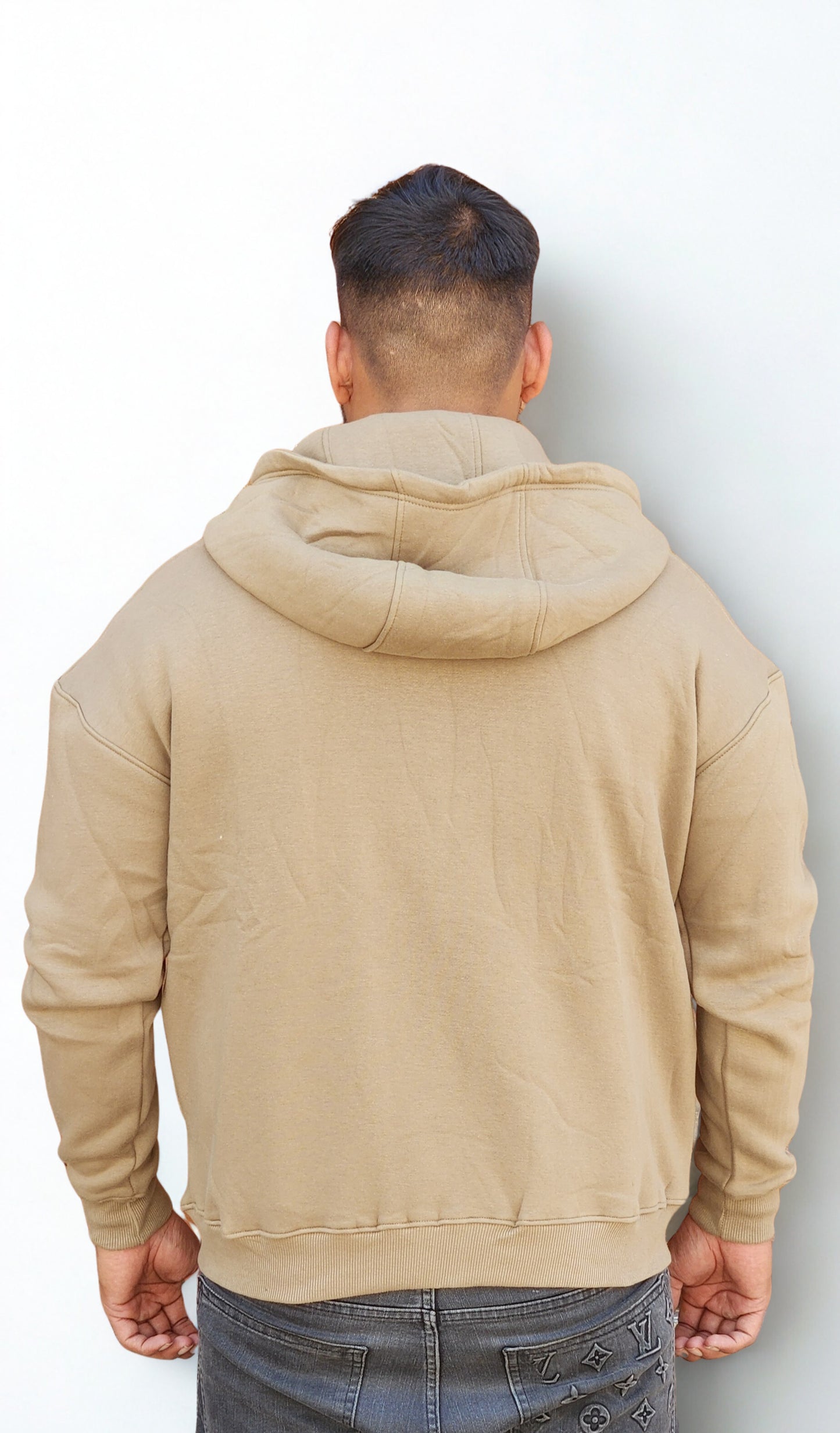 Zipped Cotton Fleece Hoodies
