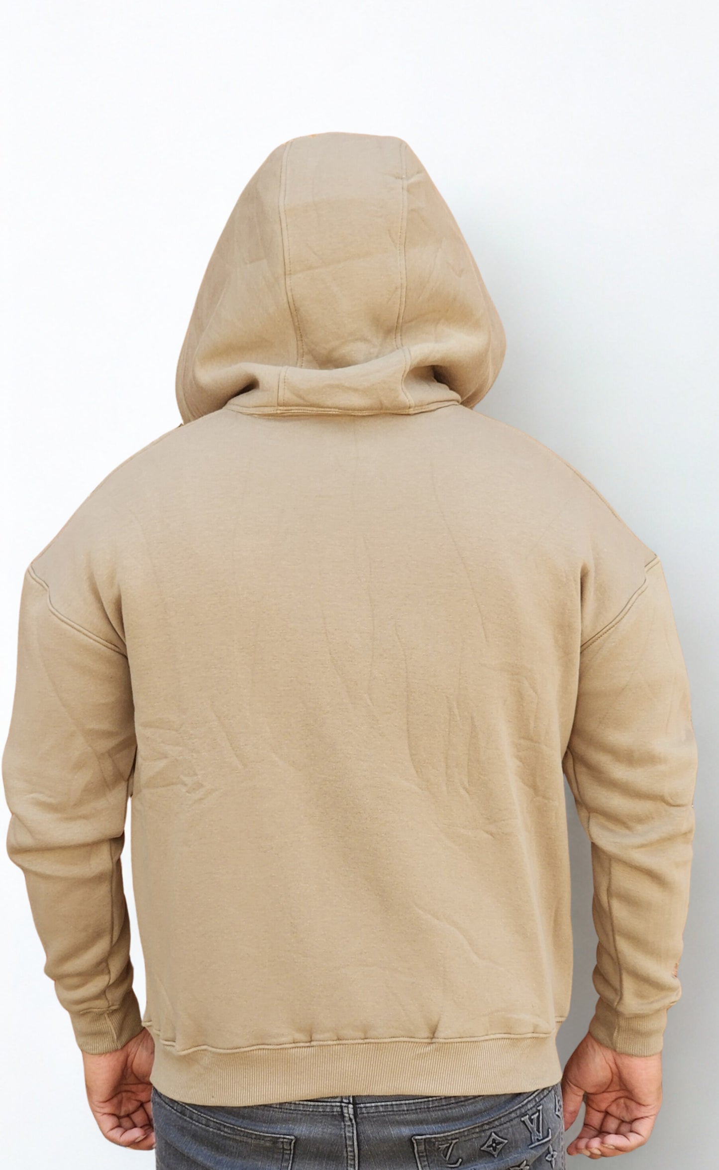 Zipped Cotton Fleece Hoodies