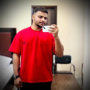 FRENCH TERRY COTTON TSHIRT